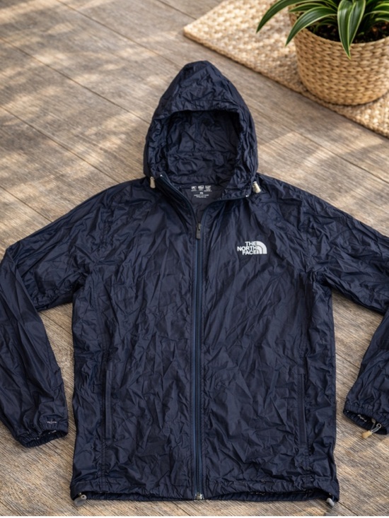 The North Face Other - The North Face Packable Windbreaker Jacket Hooded Lightweight XL Black